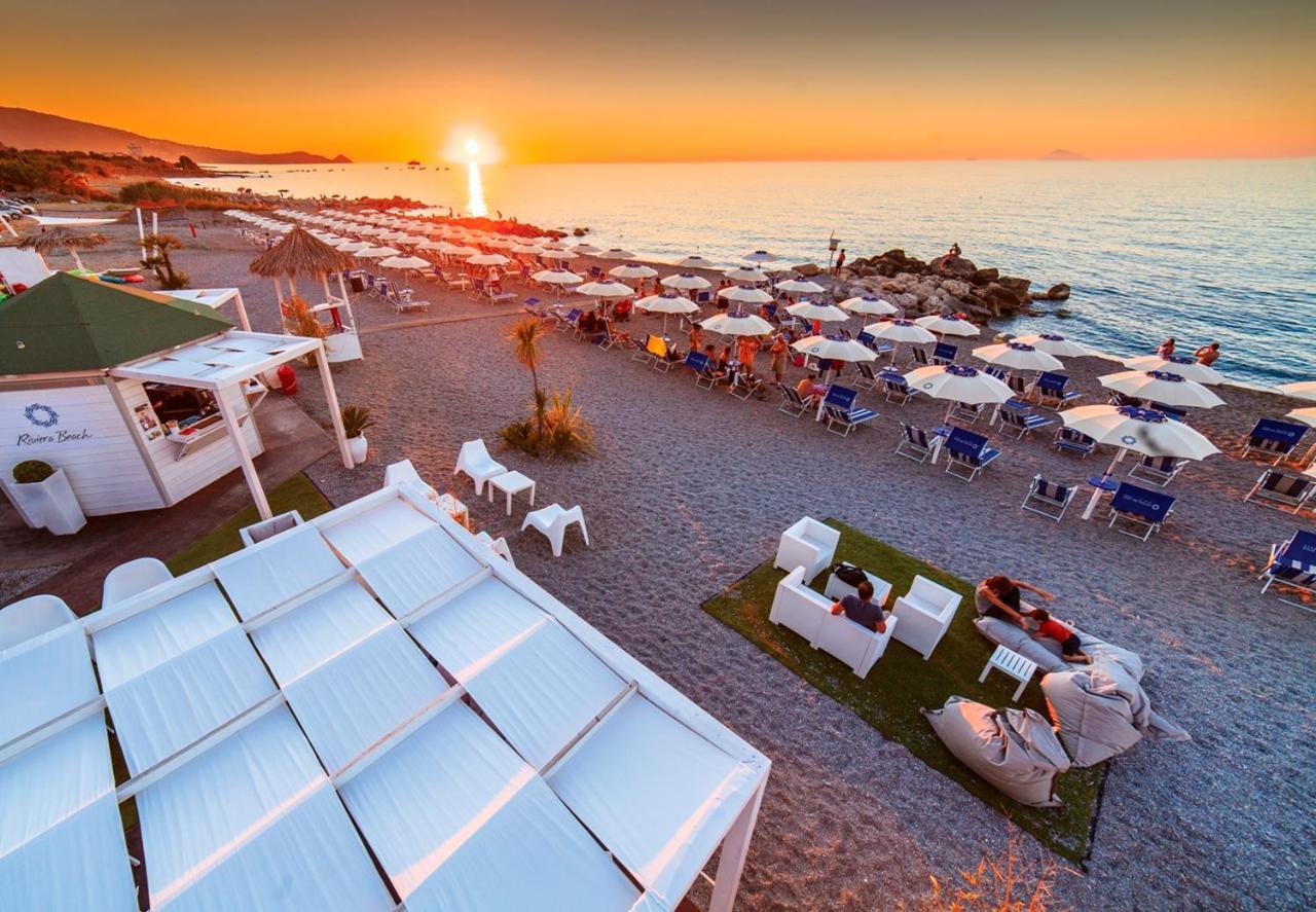 Riviera Del Sole Hotel Resort Spa Piraino Bagian luar foto